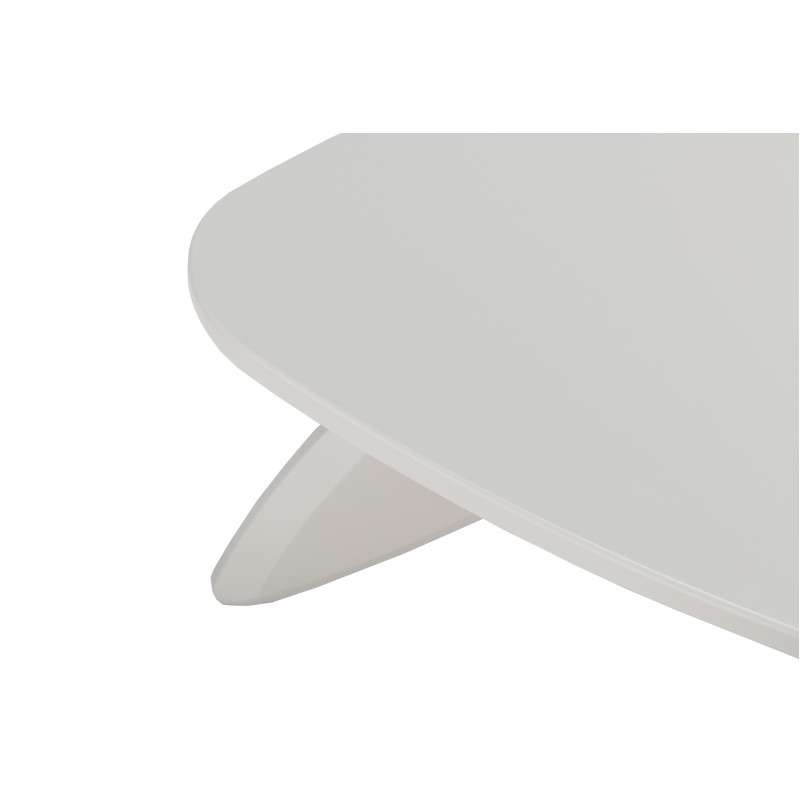 Журнальний стіл Вітторіо C-300 теплий пісок Vetro Mebel