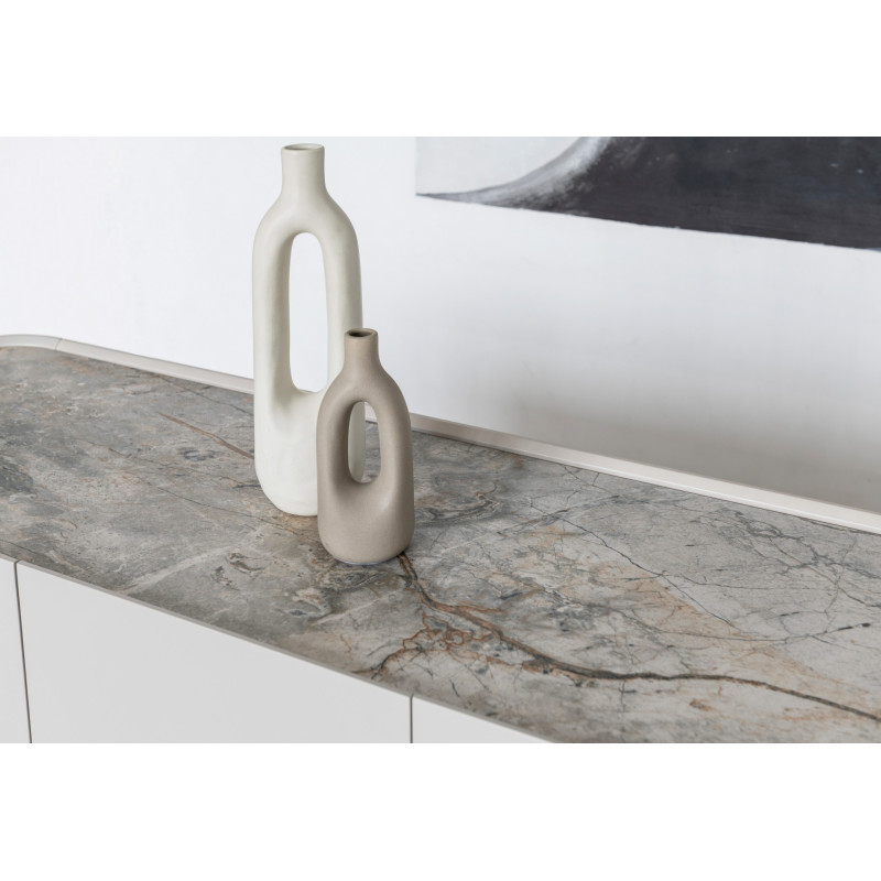 Буфет Арно сілвер рівер + айворі Vetro Mebel