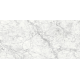 Konsola Teo Bianco Carrara + czarna Vetro Mebel