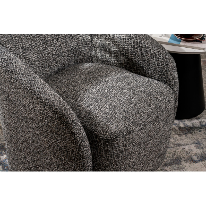 Возвратное кресло Тино серый Vetro Mebel