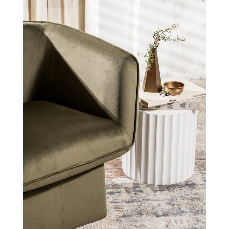 Возвратное кресло Мириам зеленый мох Vetro Mebel