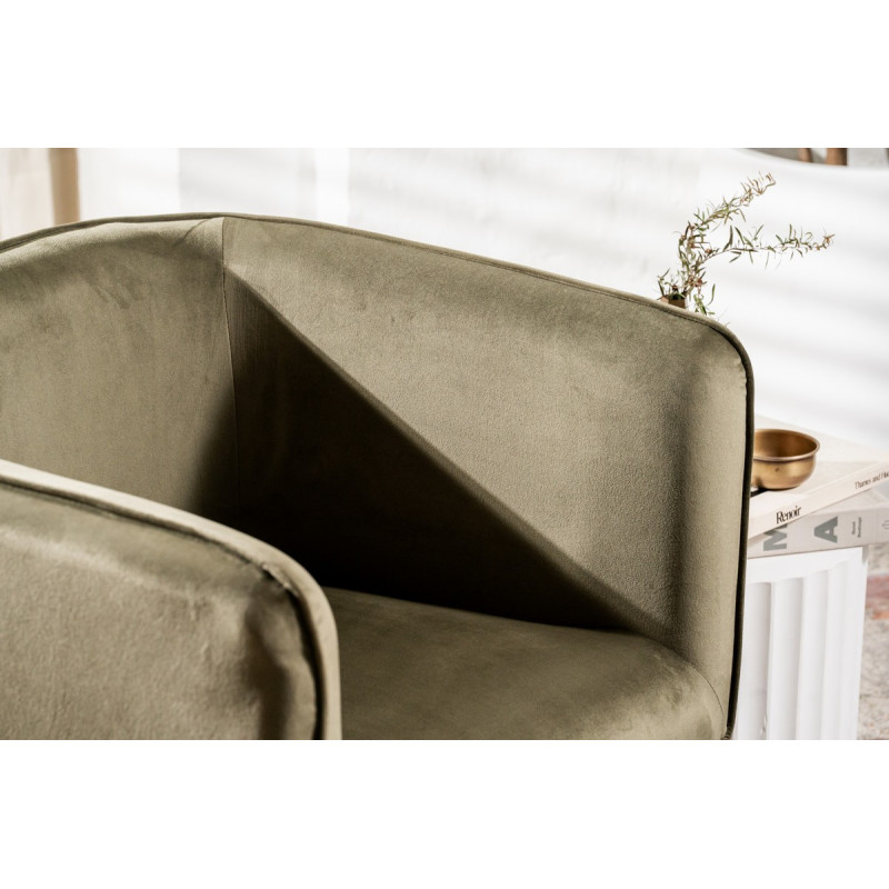 Возвратное кресло Мириам зеленый мох Vetro Mebel