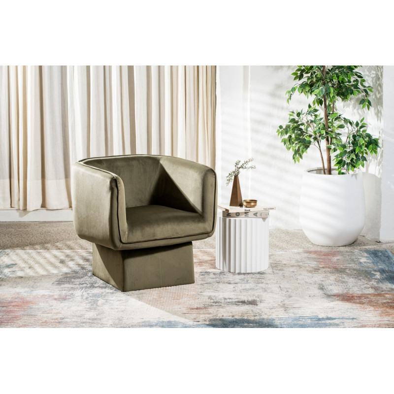 Возвратное кресло Мириам зеленый мох Vetro Mebel