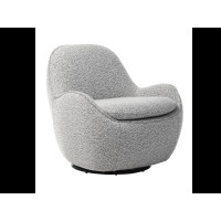 Поворотне крісло "Каллісто" сірий Vetro Mebel