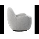 Поворотне крісло Каллісто сірий Vetro Mebel