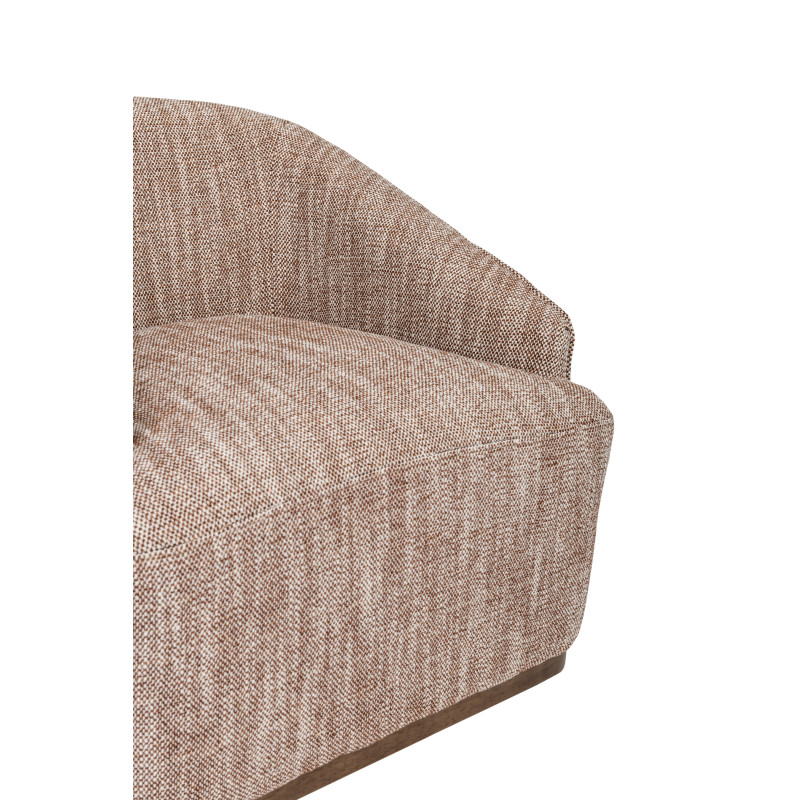 Поворотне крісло Тіволі теплий каштан Vetro Mebel