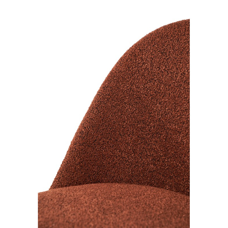 Стілець M-110 теракотовий + чорний Vetro Mebel