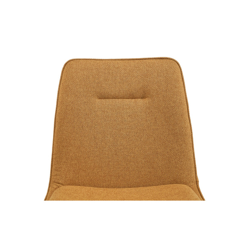 Стілець M-71 гірчичний + чорний Vetro Mebel