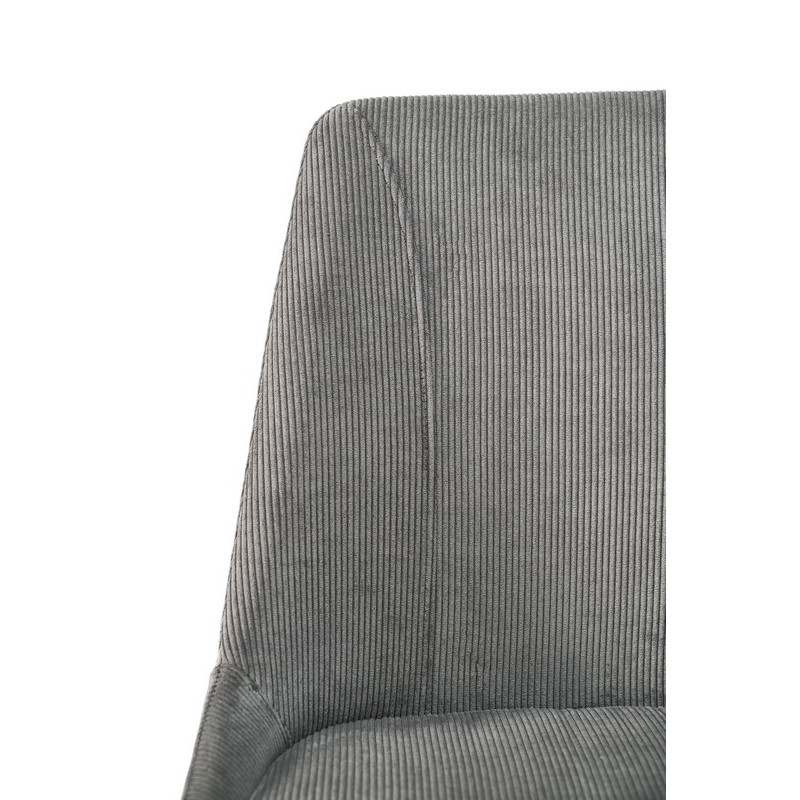 Стілець M-72 сірий + чорний Vetro Mebel