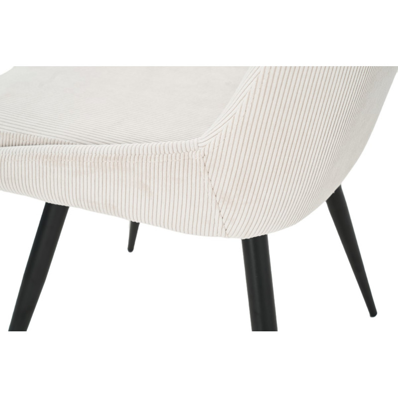 Стілець M-72 натуральний + чорний Vetro Mebel