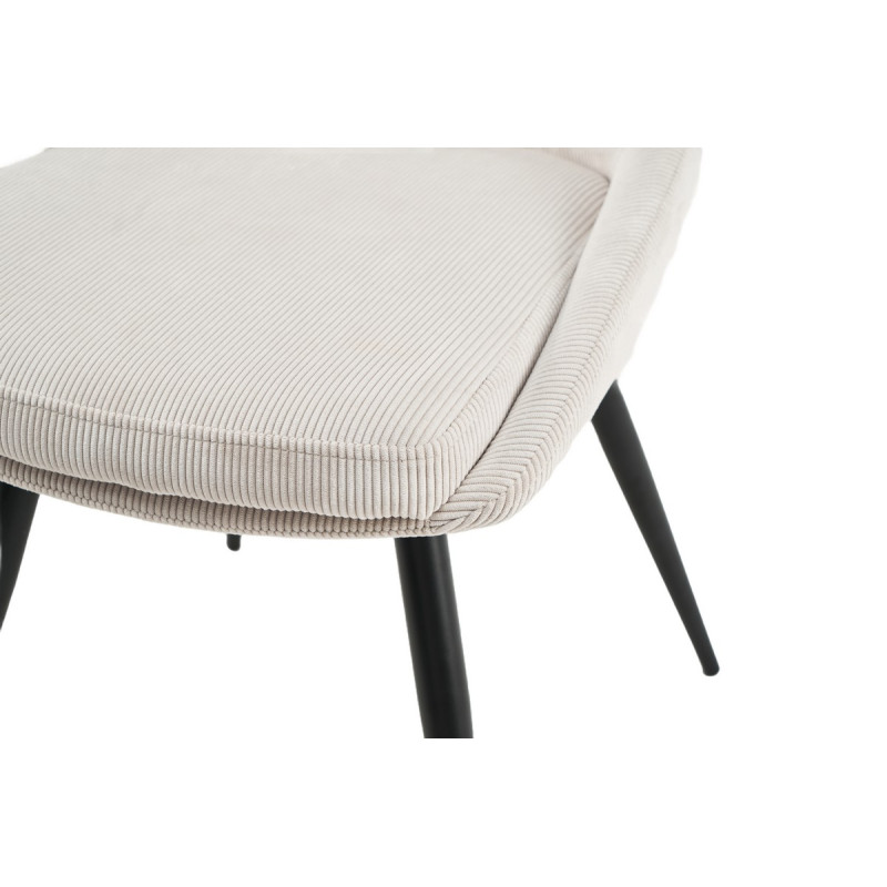 Стілець M-72 натуральний + чорний Vetro Mebel