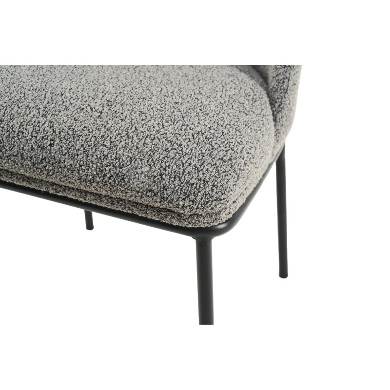 Стілець M-110 сірий + чорний Vetro Mebel