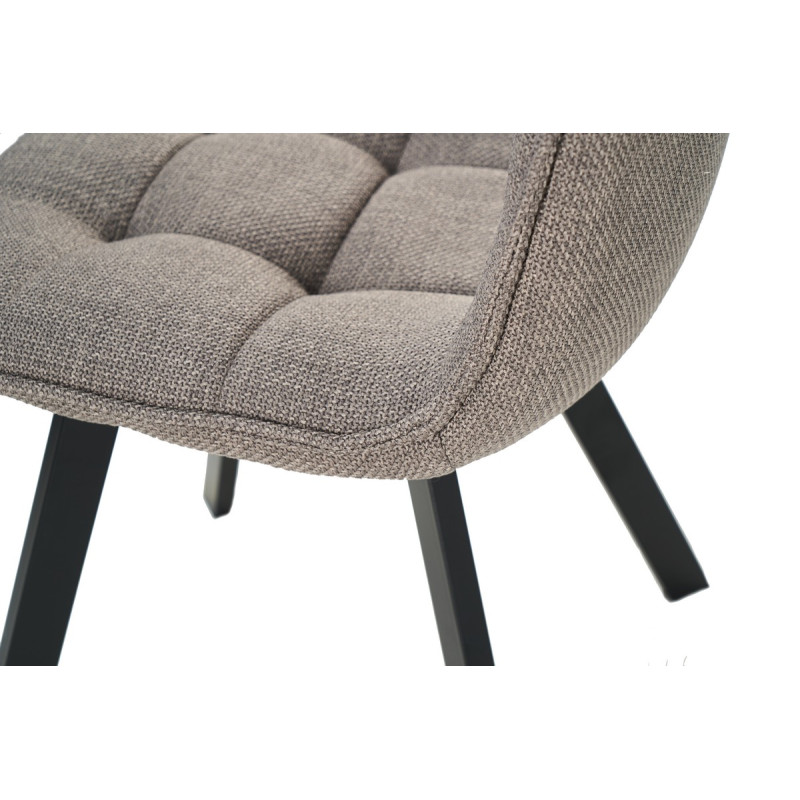 Стілець M-70 мокко + чорний Vetro Mebel