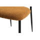 Стілець M-100 гірчичний + чорний Vetro Mebel