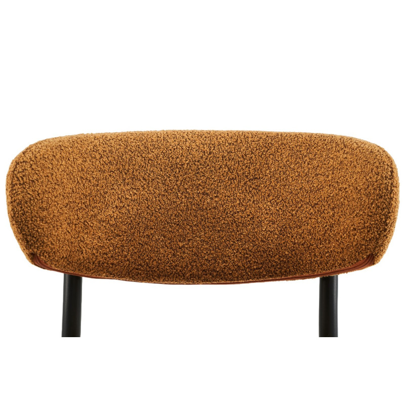 Стілець M-100 гірчичний + чорний Vetro Mebel