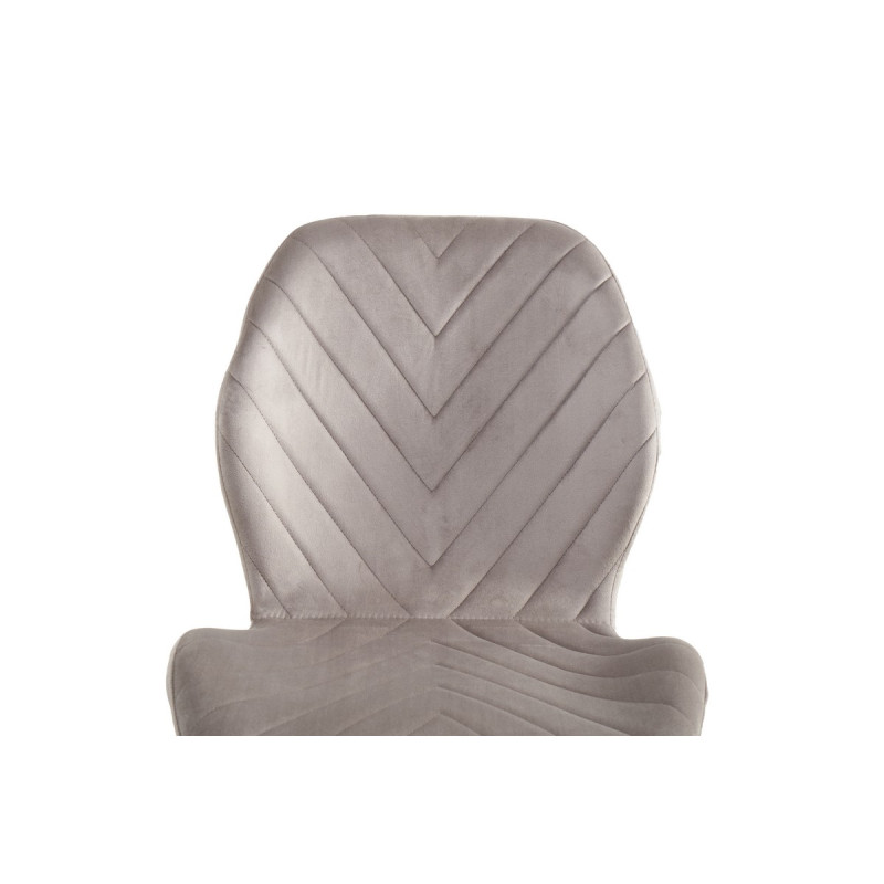 Стілець N-54 латте велюр + білий Vetro Mebel