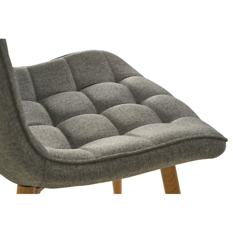 Стул M-76 пепельный + дуб Vetro Mebel