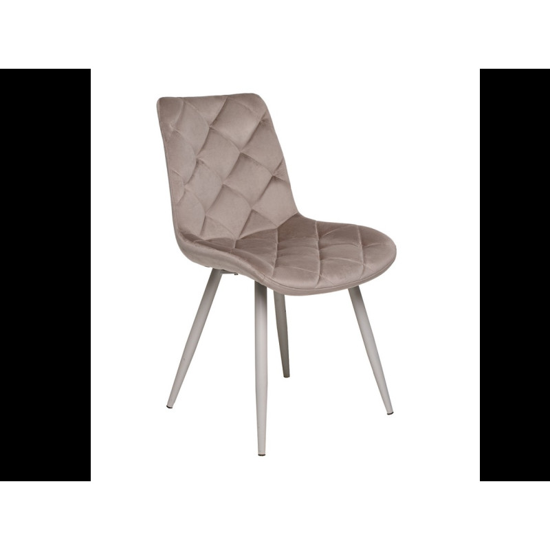 Krzesło M-45 welur cappuccino + cappuccino Vetro Mebel