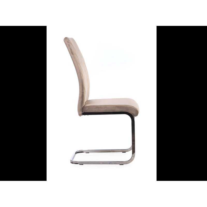 Стул S-118 капучино велюр Vetro Mebel