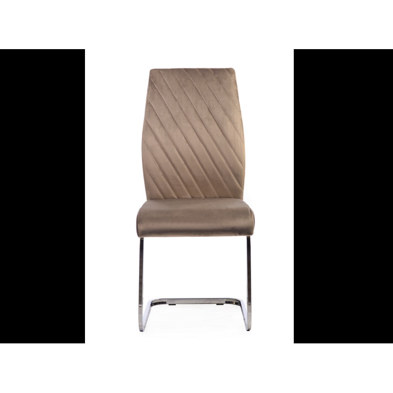 Стул S-118 капучино велюр Vetro Mebel