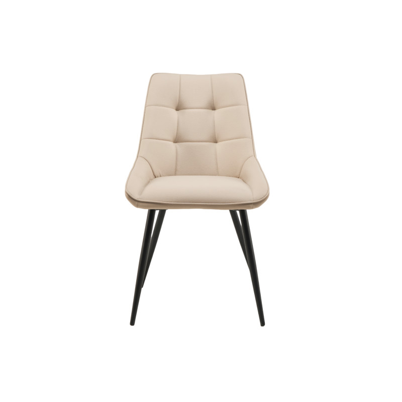 Стілець M-75 капучино + чорний Vetro Mebel