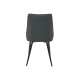 Стілець M-75 сірий + чорний Vetro Mebel