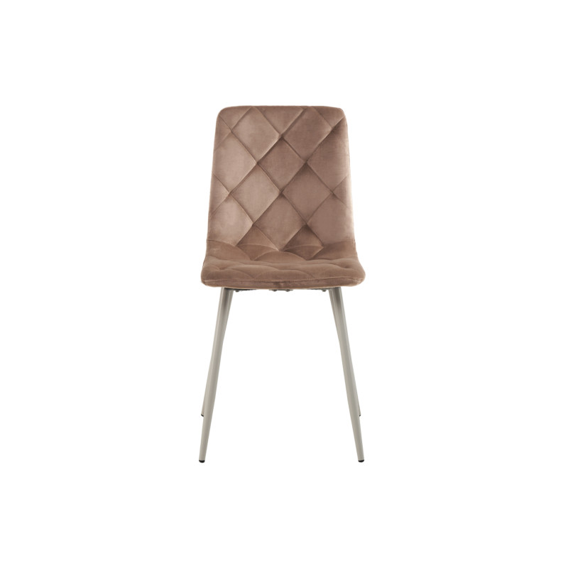 Стул N-41 капучино велюр + капучино Vetro Mebel