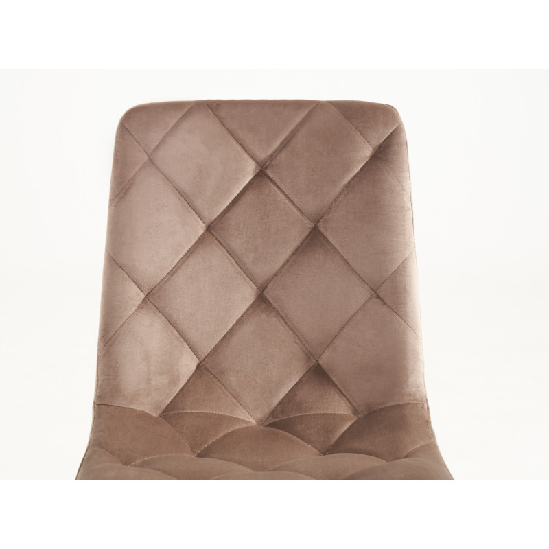 Стул N-41 капучино велюр + капучино Vetro Mebel