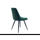 Стілець M-72 смарагдовий + чорний Vetro Mebel