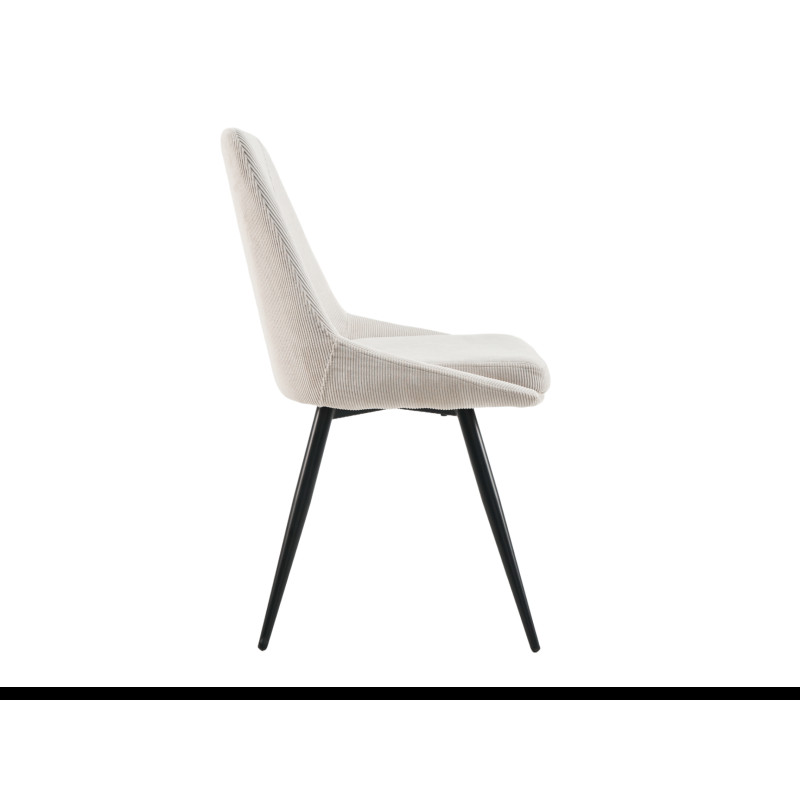 Стілець M-72 натуральний + чорний Vetro Mebel