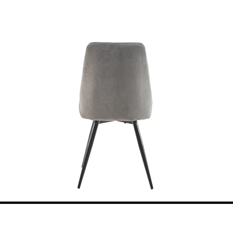 Стілець M-72 сірий + чорний Vetro Mebel