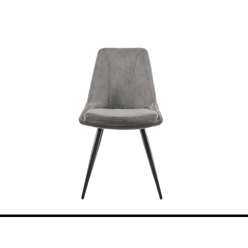 Стілець M-72 сірий + чорний Vetro Mebel