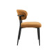 Стілець M-100 гірчичний + чорний Vetro Mebel