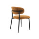 Стілець M-100 гірчичний + чорний Vetro Mebel