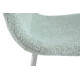 Стілець N-160 мятний букле + білий Vetro Mebel