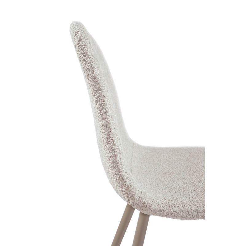 Стул N-160 крем-брюле букле + капучино Vetro Mebel