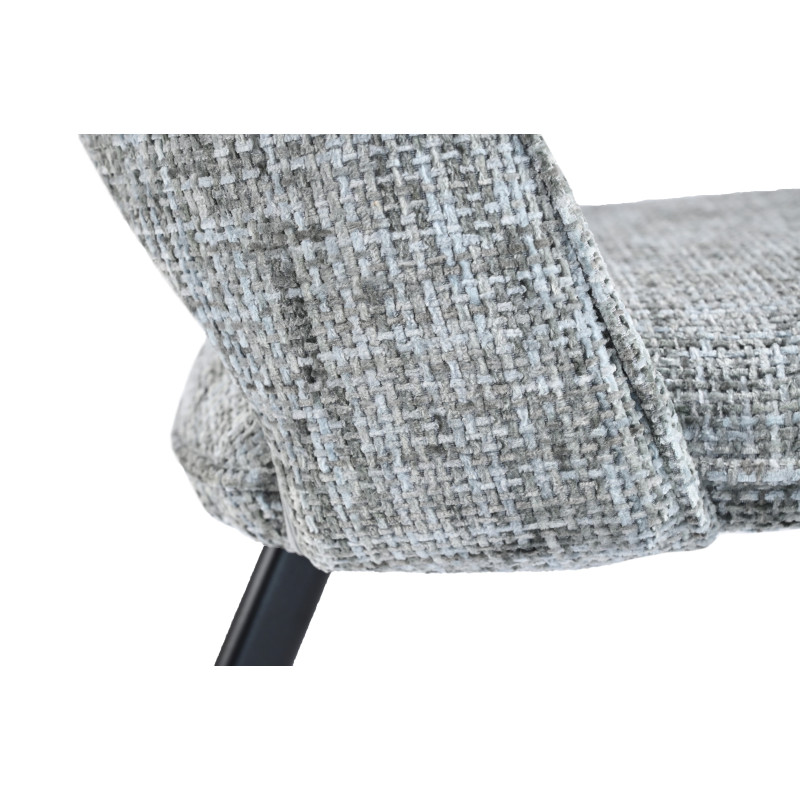 Стілець M-217 гавана + чорний Vetro Mebel