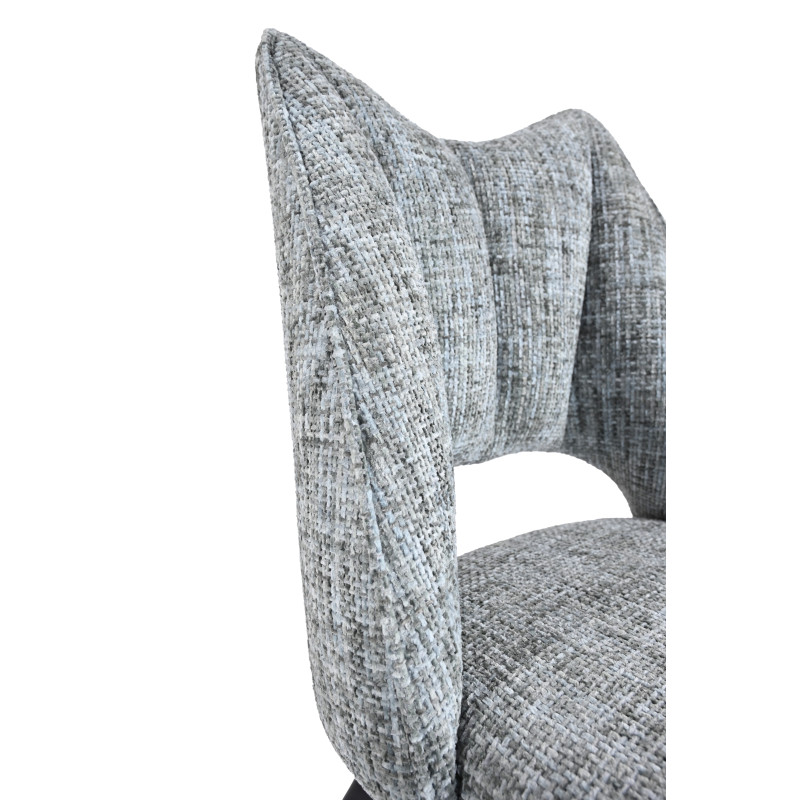 Стілець M-217 гавана + чорний Vetro Mebel