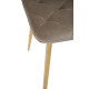 Стілець N-41 капучино велюр + дуб Vetro Mebel