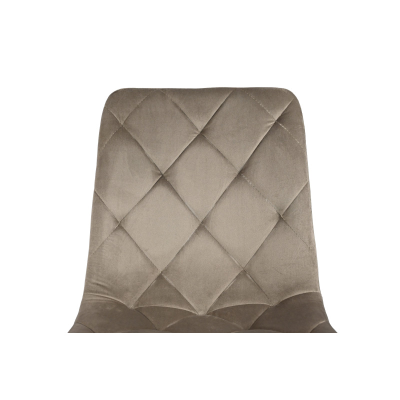 Стілець N-41 капучино велюр + дуб Vetro Mebel