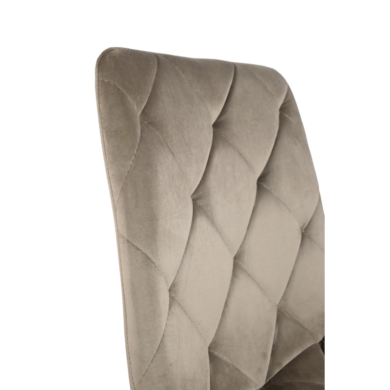 Стілець N-41 капучино велюр + дуб Vetro Mebel