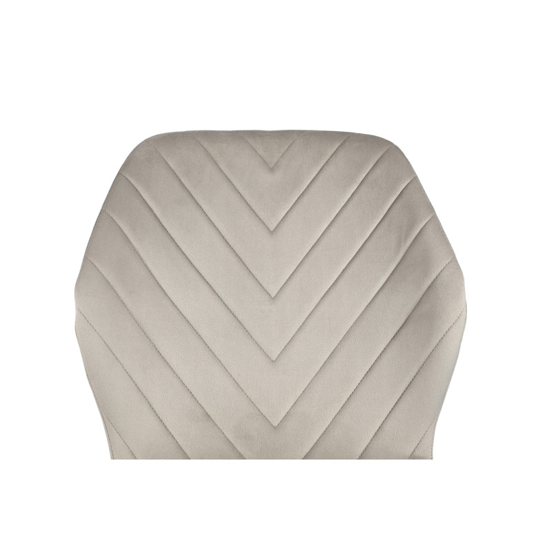 Стілець N-54 капучино велюр + дуб Vetro Mebel