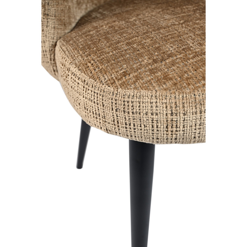 Стул M-215 сандал+черный Vetro Mebel