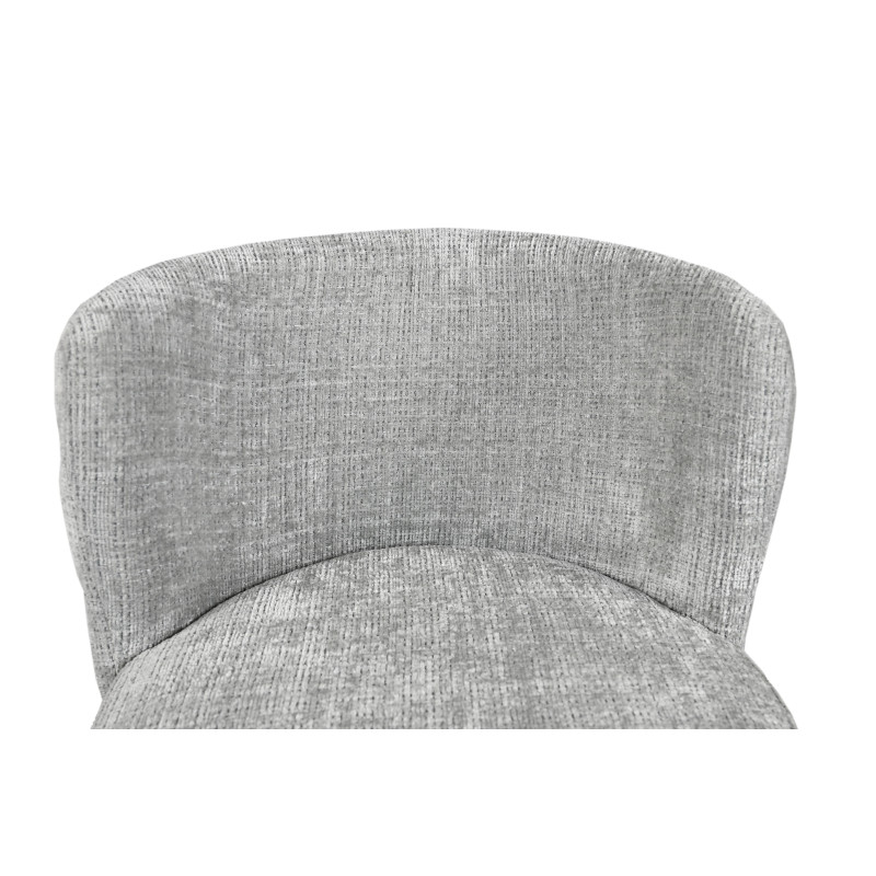 Стілець M-215 устричний + чорний Vetro Mebel