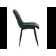 Стул N-46 изумрудный велюр + черный Vetro Mebel