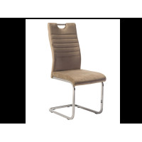 Стул S-120 капучино велюр Vetro Mebel
