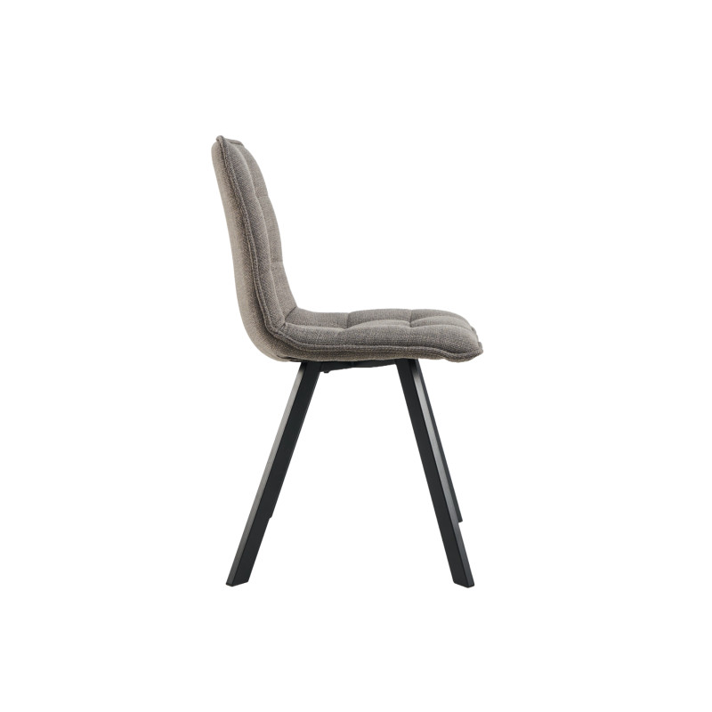 Стілець M-70 мокко + чорний Vetro Mebel