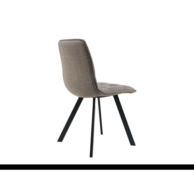 Стілець M-70 мокко + чорний Vetro Mebel