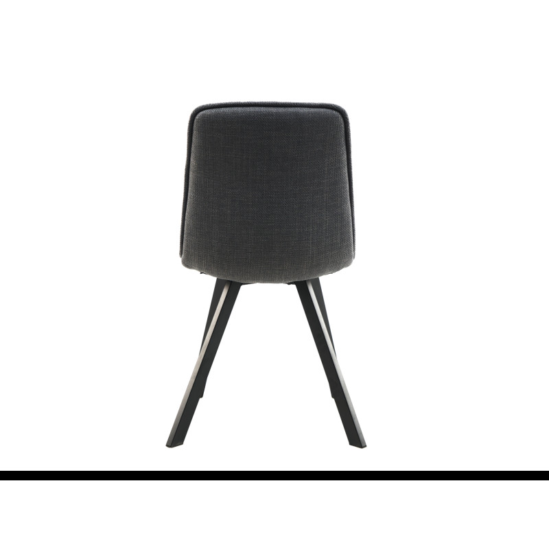 Стілець M-70 сірий + чорний Vetro Mebel