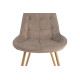 Стілець N-45 капучино велюр + дуб Vetro Mebel